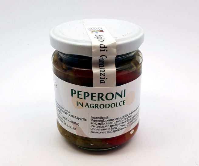 Peperoni in agradolce